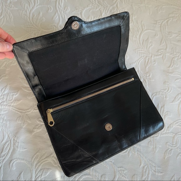 Rebecca Minkoff Collection Patent Leather Trim Shoulder Bag - Picture 8 of 16